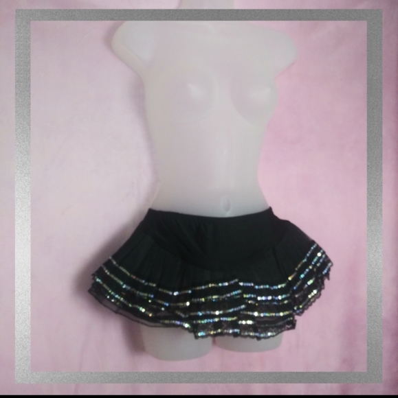 Black leg avenue micro tutu one size - Picture 3 of 9